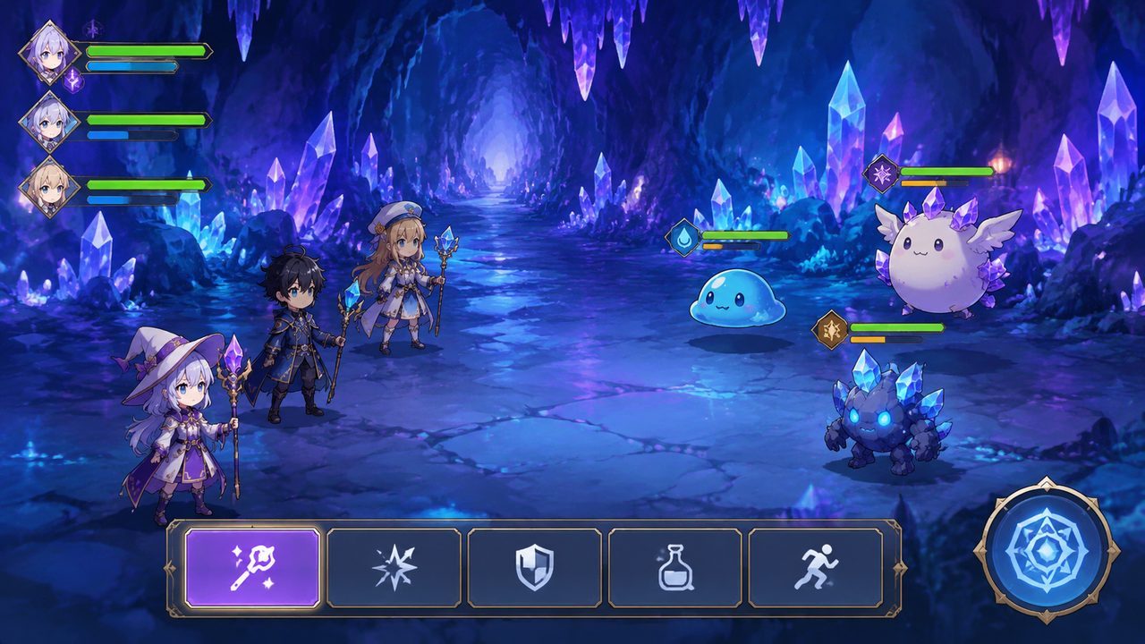 魔法师露娜 角色路线 玩法截图 2